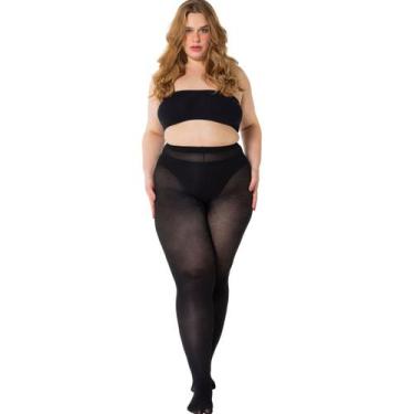 Imagem de Meia Calça Feminina Trifil Adulto Plus Size Fio 80 Opaca em Poliamida 