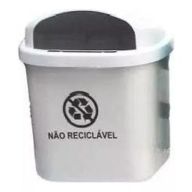 Imagem de Cesto Individual Para Coleta Seletiva Com 40l S/ Poste (st3) - JSN, Ci