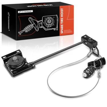 Imagem de A-Premium Guincho de pneu sobressalente compatível com Nissan Pathfinder 2013-2018 e Infiniti QX60 2014-2018, JX35 2013, número de substituição 572103JA0B, 572103JA0C