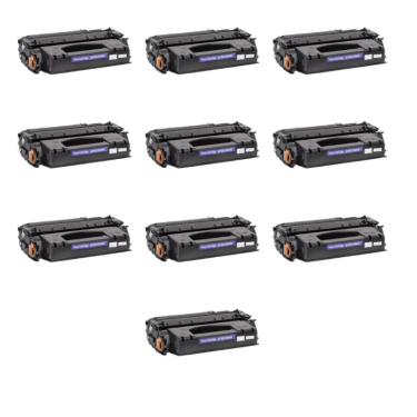 Imagem de Kit 10x Toner Compatível Q5949x Q7553x P2014 P2015 1320 I 5K