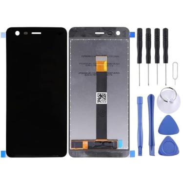 Imagem de Substituição da tela móvel Tela TFT LCD para Nokia 2 Ta-1029/DS com Montagem Full Digitizer (preto) Ecrã LCD