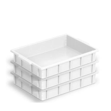 Imagem de Kit Com 3 Caixas Para Fermentação De Massa De Pizza - LCR