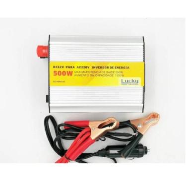 Imagem de Inversor 500w Conversor Entrada 12v Saida 220v Usb 2.1a 50hz - new