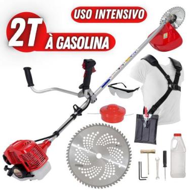 Imagem de Roçadeira Profissional Nakashi L331M 32.6CC á Gasolina Motor TU 33 Mit