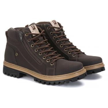 Imagem de Bota Coturno Adventure Moda Casual Masculino Sola Tratorada Leve Cadar