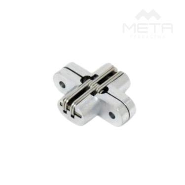 Imagem de Dobradiça Invisível 45 x 12 Pequena Zamac 180 Hardt - HAFELE