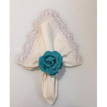 Imagem de Porta guardanapo 06 rosas tiffany - ARTE