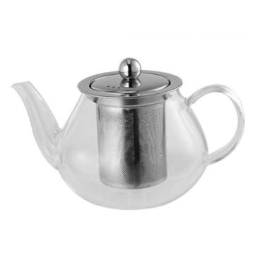 Imagem de Chaleira Bule de Vidro com Infusor em Inox 600 ml - Impt