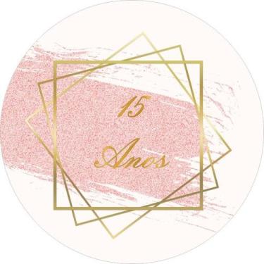 Imagem de Painel Redondo C/ Elástico 1,50m 15 Anos - Fadrix