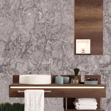 Imagem de Papel de Parede  Marmore Turbine Grey  (folha med. 90x300 cm) - Decor 