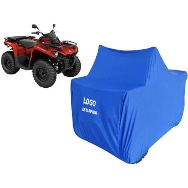 Imagem de Capa Quadriciclo Can-Am Outlander 450/570 Tecido Resistente - Mz, Azul