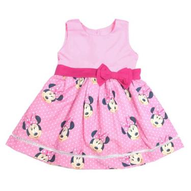 Imagem de Vestido Minnie Rosa Festa Infantil - Ateliê Iza Rocha, 01
