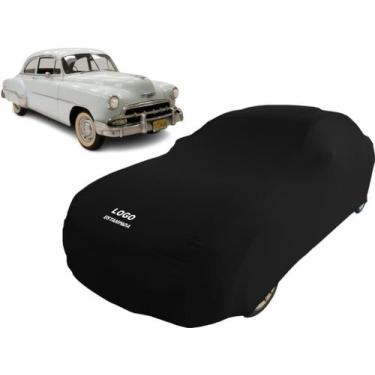 Imagem de Capa Automotiva Chevrolet Deluxe Sedan Tecido Alta Proteção - Mz, Pret