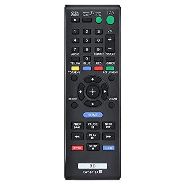 Imagem de RMT-B118A sub RMT-B119A RMT-B118P RMT-B109C Controle remoto de substituição adequado para Sony Blu-ray Disc DVD Player BDP-S185 BDP-BX18 BDP-BX39 BDP-BX185 BDP-BX186 BDP-BX3100 BDP-S1100 BDP-185 C