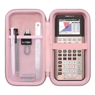 Imagem de Capa rígida compatível com Texas Instruments TI-84 Plus CE/TI-84 Plus/TI-Nspire CX II CAS/TI-Nspire CX II/TI-83 Plus/TI-85 /TI-86 /TI30xs /TI36X Pro/TI Calculadora gráfica de 34 cores (ouro rosa)