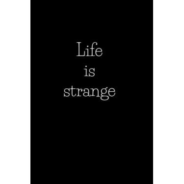 Imagem de Life is strange notebook: Black Notebook with 120 Lined Pages
