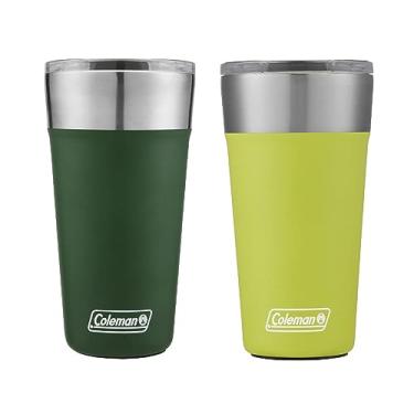 Imagem de Kit com 2 Copos Térmicos com Tampa 600ml Verde e Light Green Coleman