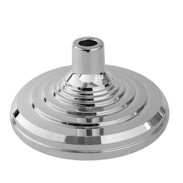 Imagem de FRF FLAG Suporte de base para bandeira interna, suportes internos prateados, base de mastro de bandeira para mastro de bandeira de 1,3 polegadas, 1,1 e 0,9 polegadas de diâmetro