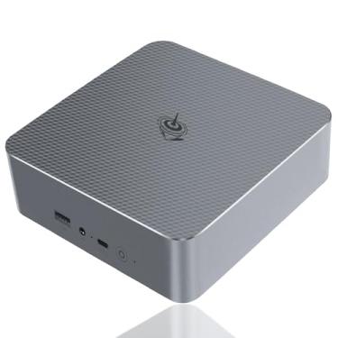 Imagem de Beelink Mini PC EQR5, Processador AMD Ryzen 5 PRO 5650U (6C/12T, até 4,2GHz), 16GB DDR4 RAM 500GB NVMe PCIE3.0x4 SSD, Mini Computador Suporte 4K Dual Screen Display/Dual LAN/WiFi 6/BT5.2/USB