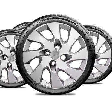 Imagem de Jogo Calota 4x100 Aro 13 Design Onix Compatível Chevrolet