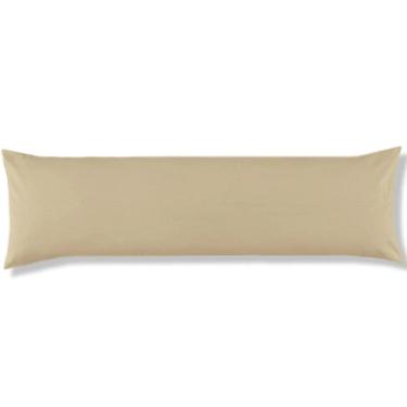 Imagem de Fronha para Travesseiro Body Pillow com Zíper 40x140cm