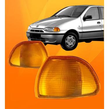 Imagem de Pisca Palio Siena Strada Weekend G1 96 97 98 99 00 Ambar Lado esquerdo