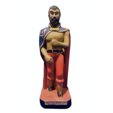 Imagem de Imagem Exú Tranca Rua das Almas 20cm Gesso Escultura Umbanda