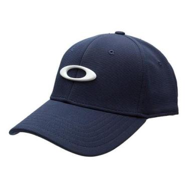 Imagem de Boné Oakley Tincan Cap Azul Marinho/Branco, L/XL