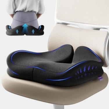 Imagem de Almofadas de assento ZZ-WELL para cadeiras de escritório Memory Foam