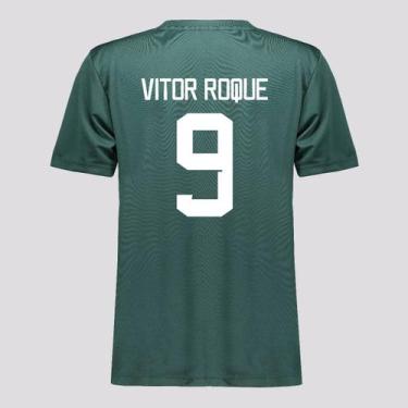 Imagem de Camisa Palmeiras Vitor Roque 9 1914 II Juvenil Verde - Betel, 12 ANOS