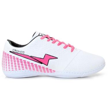 Imagem de Chuteira Futsal Quadra Cano Baixo CR Cronos Sola Costurada Masculino F