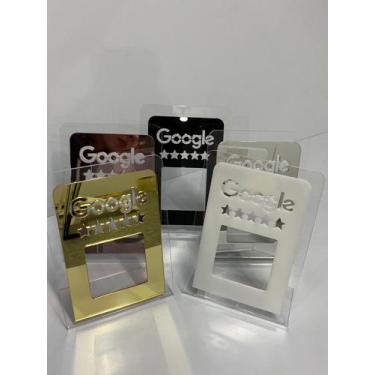 Imagem de Display/Placa de Balcão Avaliação - QR Code Personalizado - Sericell, 