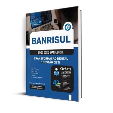 Imagem de Apostila BANRISUL  - Transformação  e Gestão de TI - Editora Solução