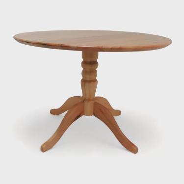 Imagem de Mesa de Jantar Redonda 110cm com Pé Central Gardênia Yescasa