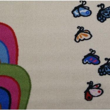 Imagem de Tapete Pucca 100x150 01 infantil borboleta