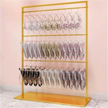 Imagem de LGEOELIAS Loja de roupas, cabides de lingerie, suporte de armazenamento de lenços, boutique criativo para pendurar toalha, biquíni, sutiãs, traje de banho, traje de banho, xale de seda Hijab, suporte