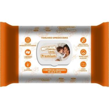 Imagem de Toalhas umedecidas Natural Baby Wipes Mae e Filho Suave em