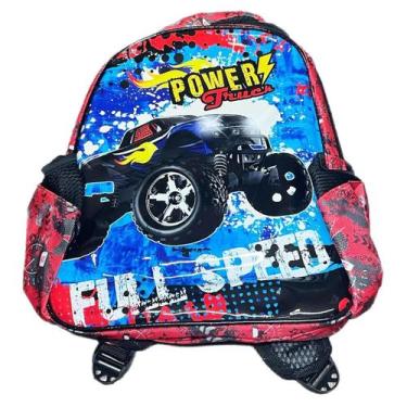 Imagem de Mochila De Alças Escolar Spiders Power Truck - Tesla Store