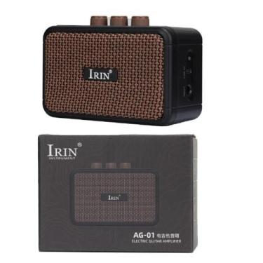 Imagem de Amplificador de Guitarra Elétrica IRIN 5W - Clean Overdrive com Blueto