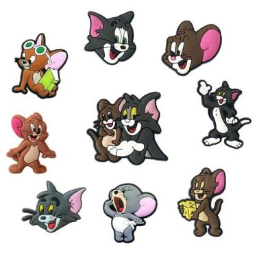 Imagem de Amuletos de Sapato de Gato Anime para Crianças (9-20 Peças) - Tamancos