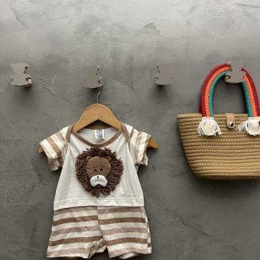 Imagem de 5 Ganchos de parede Urso decoração infantil animais bebê - Souvenir De