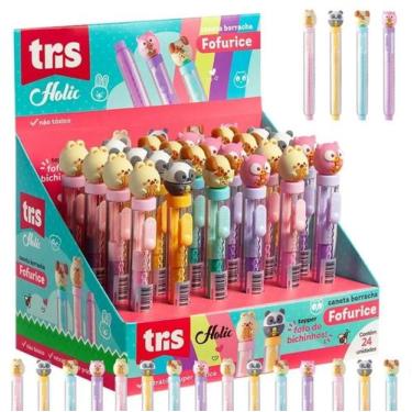 Imagem de Caneta Borracha Holic Fofurices TRIS 906465, Modelo 3