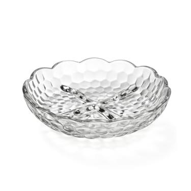 Imagem de Petisqueira Elegante de Vidro com 4 divisórias