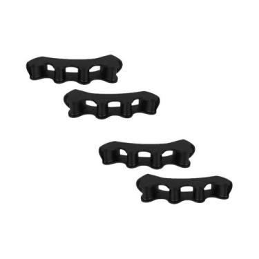 Imagem de Separadores De Dedos De Silicone, Corretor De Joanetes, Alargadores De