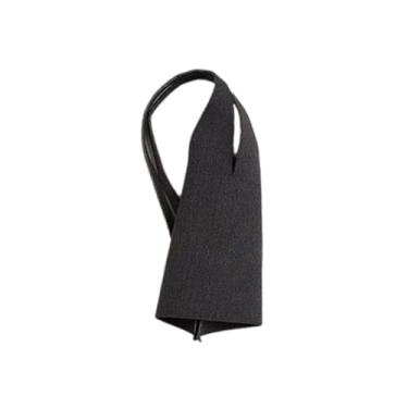 Imagem de MERIGLARE Vestido curto em miniatura com ajuste justo em escala 1:12, minivestido curto cosplay estiloso sem mangas para bonecos de ação de 6'', , Cinza