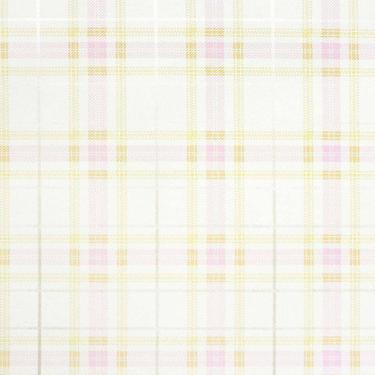 Imagem de Papel De Parede All Kids Xadrez Amarelo E Rosa H2910807 Rolo 10m X 0,53m