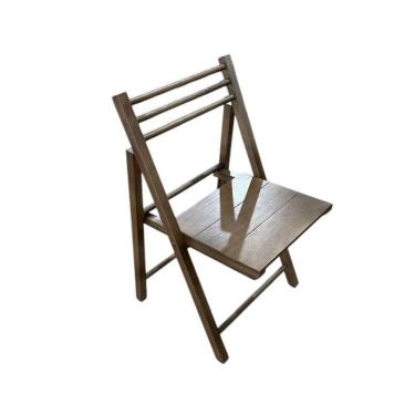 Imagem de Cadeira Dobrável em Madeira com Assento Multilaminado