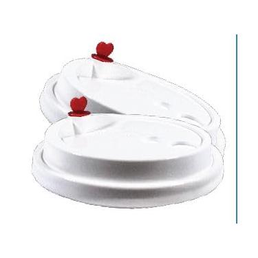 Imagem de Kit com 100 Tampas para Copo Kraft 350ml Talge