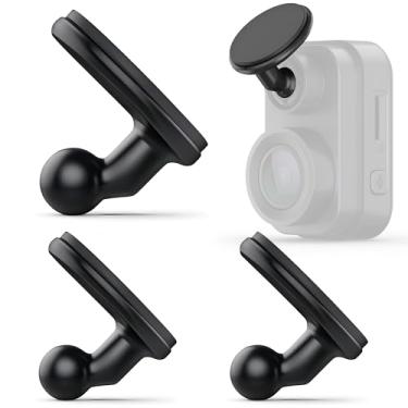 Imagem de Pacote com 3 suportes adesivos para câmera veicular – Suportes adesivos de perfil baixo para uso com Garmin Dash Cam Mini 2, Mini 3, 45/46/47/55/56/65W/66W/67W/Tandem/Speak