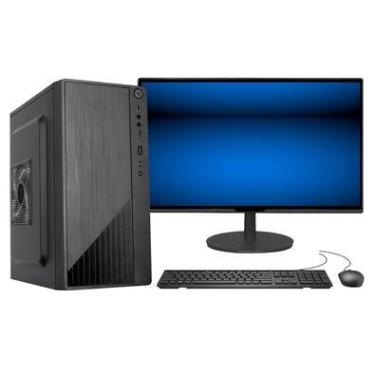 Imagem de Computador Fácil Intel Core I7 3.4ghz, 16GB, 240GB SSD, Windows 10, Preto + Monitor 19...
